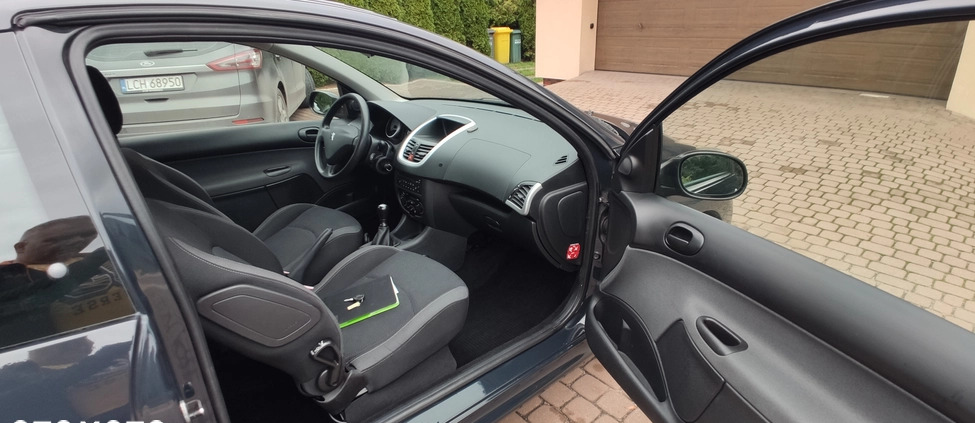 Peugeot 206 plus cena 9900 przebieg: 169700, rok produkcji 2009 z Chełm małe 172